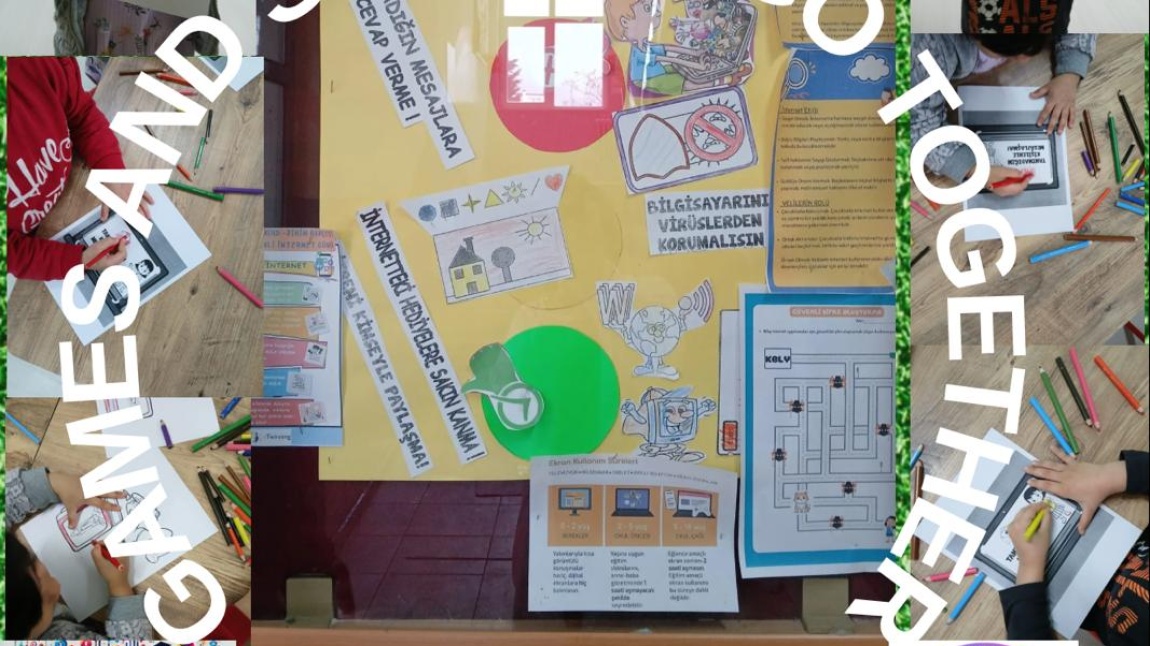 “Games and Studies go Together” e-Twinning proje kapsamında Güvenli İnternet Günü ve Panomuz...